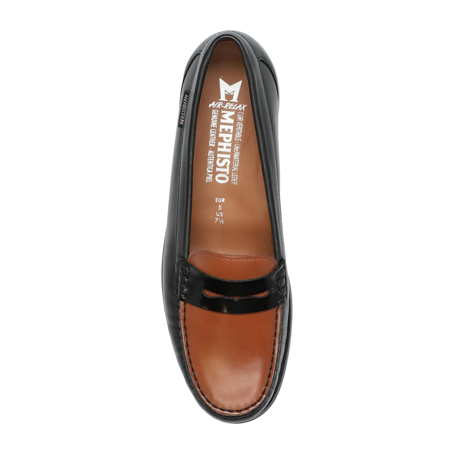 mocassins femme modèle Neda noir - Mephisto